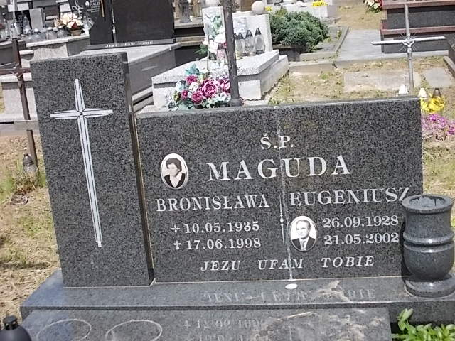 Eugeniusz Maguda 1928 Tarnów Gmina - Grobonet - Wyszukiwarka osób pochowanych