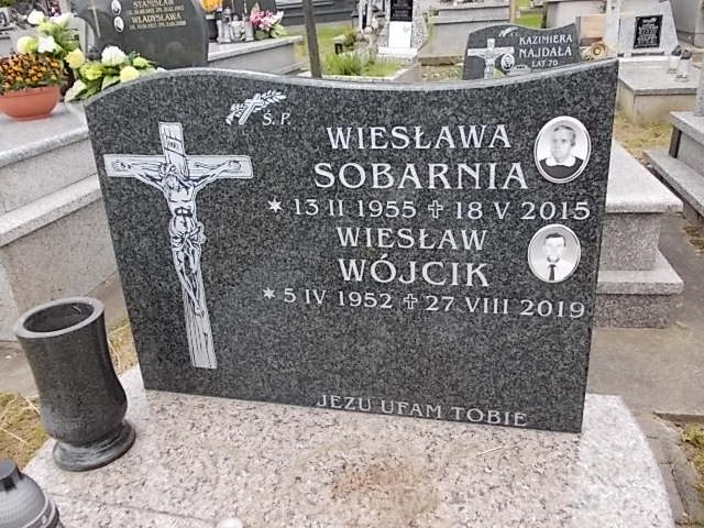 Wiesław Wójcik 1952 Tarnów Gmina - Grobonet - Wyszukiwarka osób pochowanych