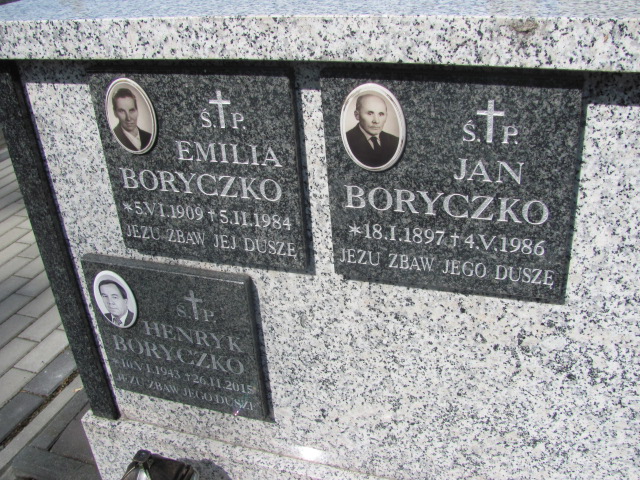 Emilia Boryczko 1909 Tarnów Gmina - Grobonet - Wyszukiwarka osób pochowanych