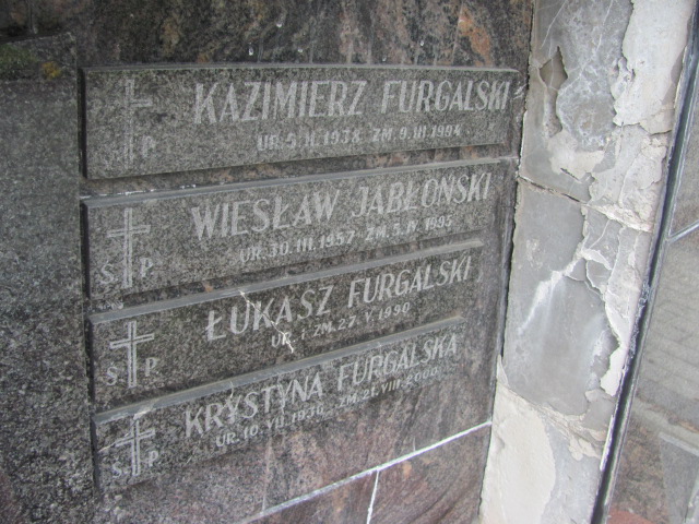 Wiesław Jabłoński 1957 Tarnów Gmina - Grobonet - Wyszukiwarka osób pochowanych