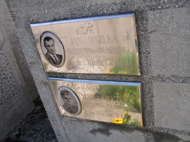 Jan Bazuła Tarnów Gmina - Grobonet - Wyszukiwarka osób pochowanych