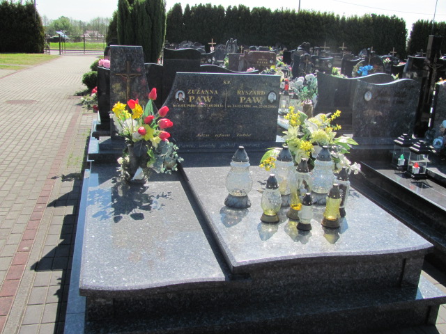 Grób Ryszard Paw